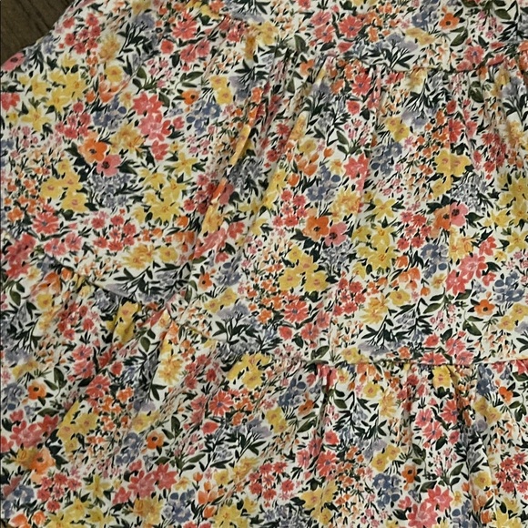 Old Navy Multicolor Floral Kids Dress - Picture 2 of 2
